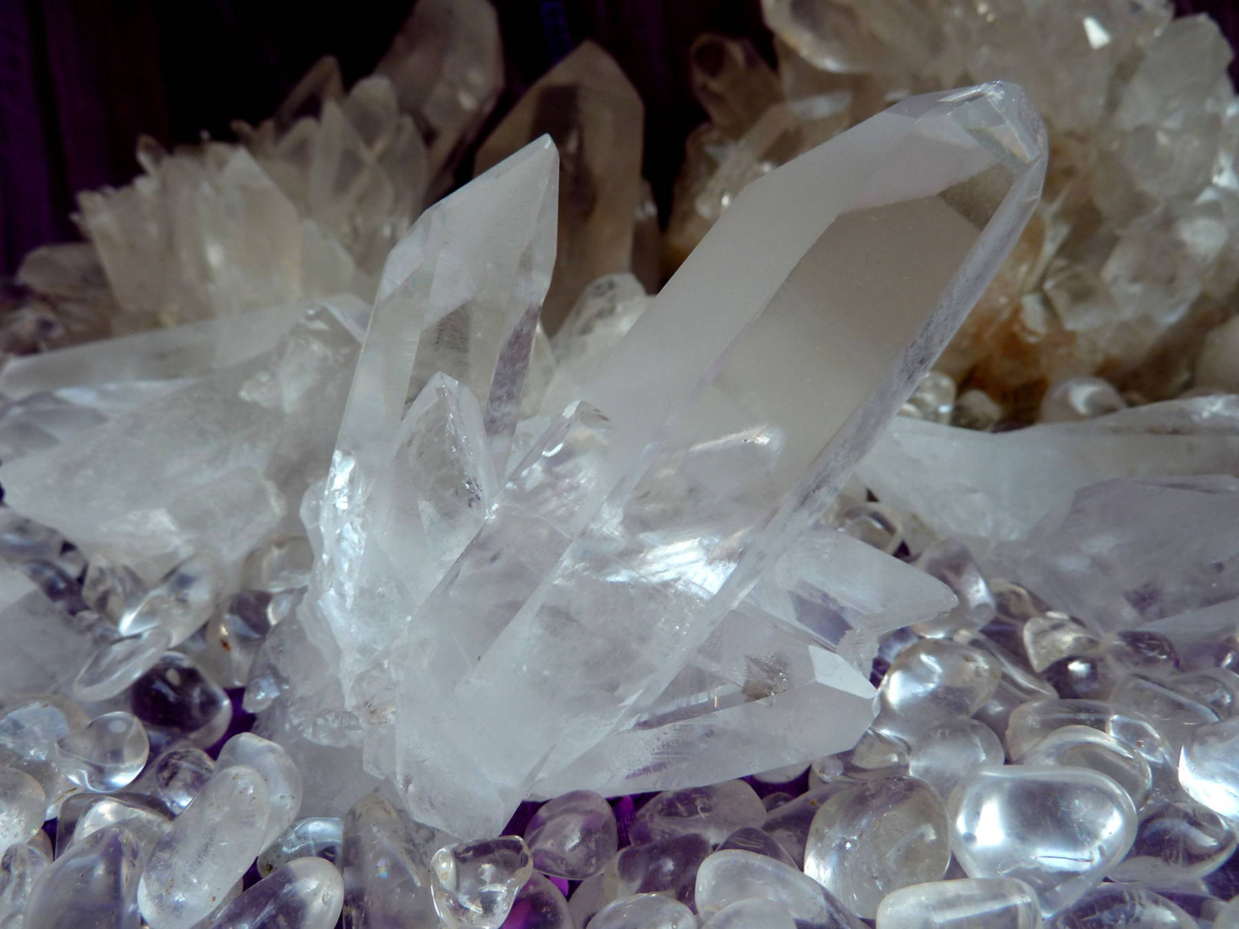 Cristaux de quartz — Mine Cristal